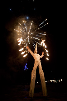 огнено шоу image fire show