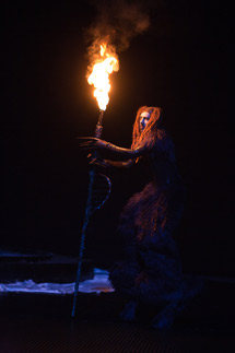 огнен театър image fire theatre
